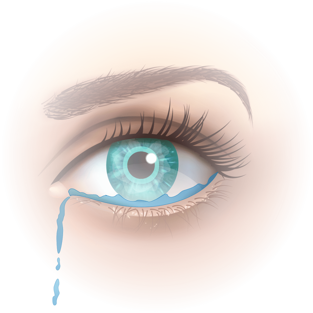 Tears role for vision